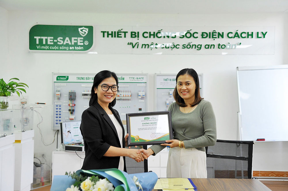 Nhà phân phối Diệp Anh, phân phối độc quyền thiết bị an toàn điện TTE-SAFE tại tỉnh Thanh Hoá
